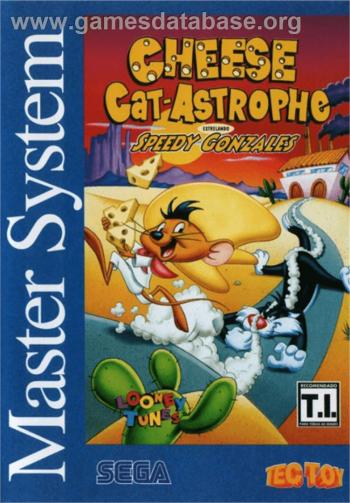 Cover Cheese Cat-astrophe for Master System II